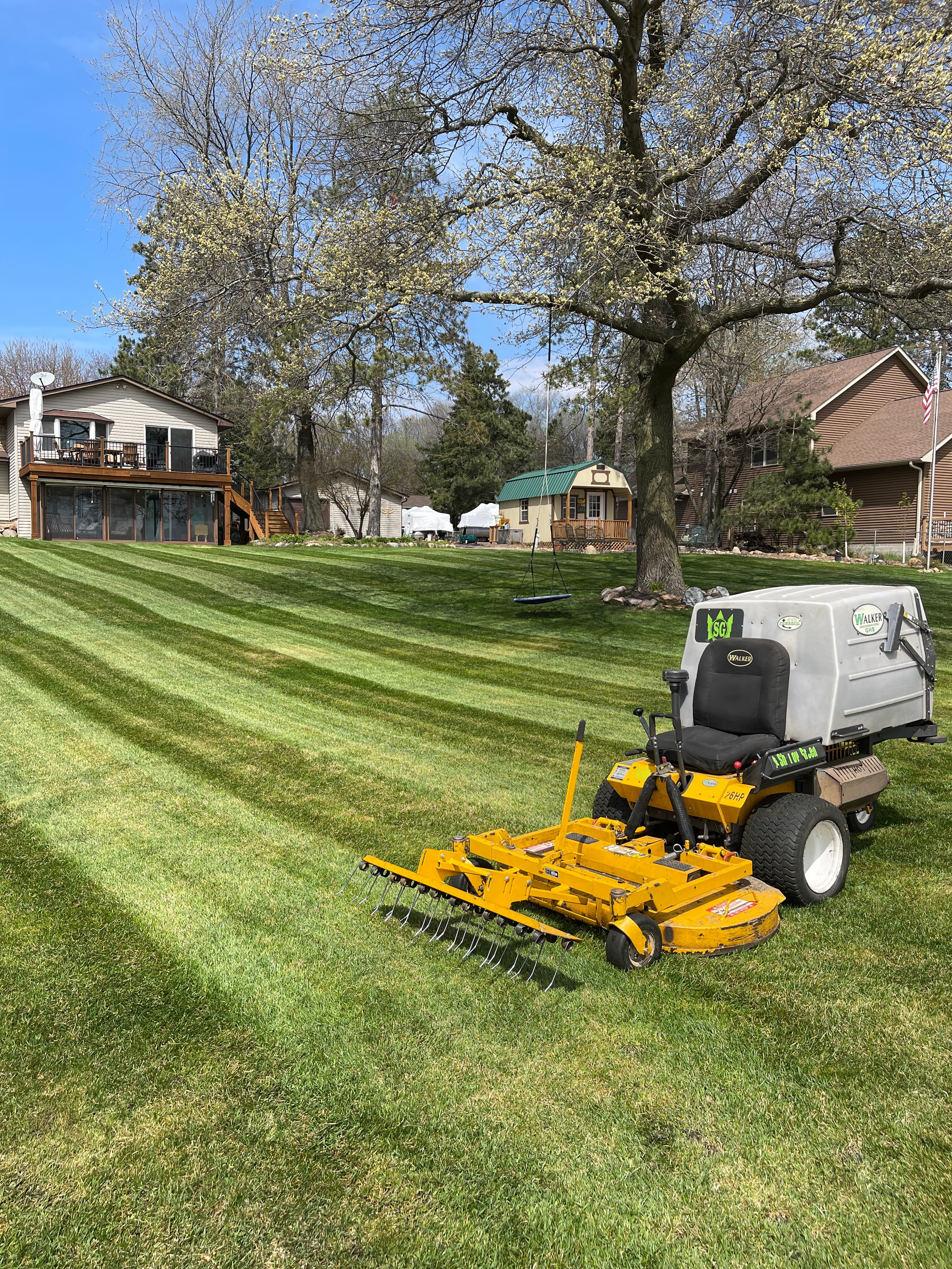 Aerating & Dethatching
